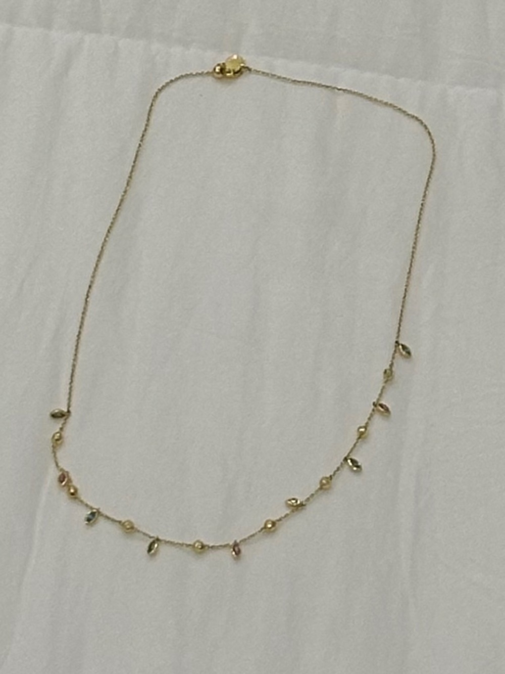Gorjana Multi Color stone Rare Necklace